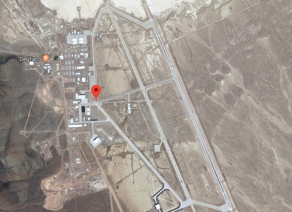 ▲位於美國內華達州（State of Nevada）的51區（Area 51）空軍基地。（圖／翻攝自Google Map）