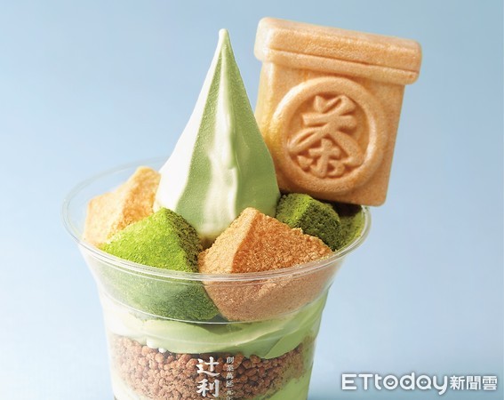 ▲抹茶快看！辻利抹茶8/1起推6款不同風貌的百匯及刨冰。（圖／辻利抹茶提供)
