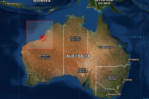 ▲▼澳洲西部地震。（圖／翻攝自emsc-csem）