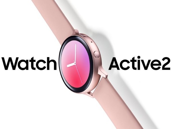 ▲▼三星Watch Active 2玫瑰金款。（圖／翻攝自推特）