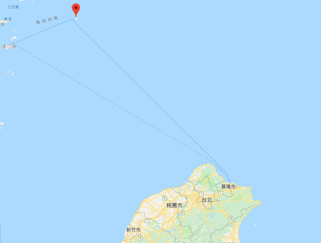 ▲▼馬祖東引島。（圖／翻攝自GoogleMap）