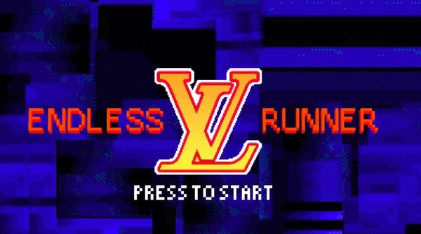 ▲LV小游戲 。（圖／翻攝自Louis Vuitton Endless Runner）