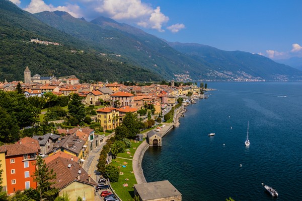 ▲▼瑞士與義大利邊界上的馬焦雷湖（Lake Maggiore）。（圖／pixabay）