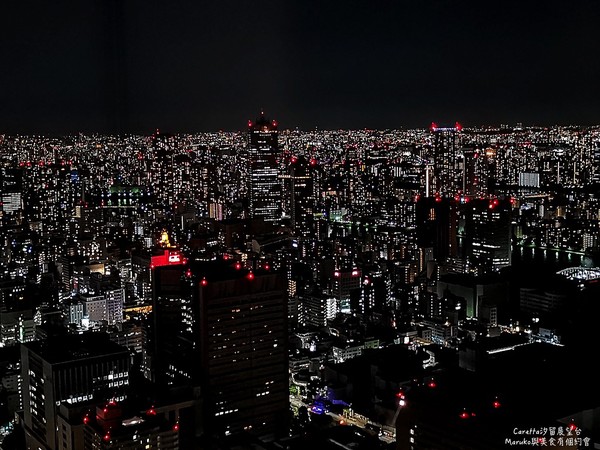 ▲日本東京caretta汐留免費夜景。（圖／Maruko與 美食有個約會提供）