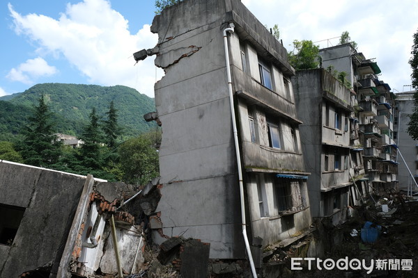 ▲▼北川老縣城地震遺址,川震,汶川大地震,北川。（圖／記者曾俊豪攝）