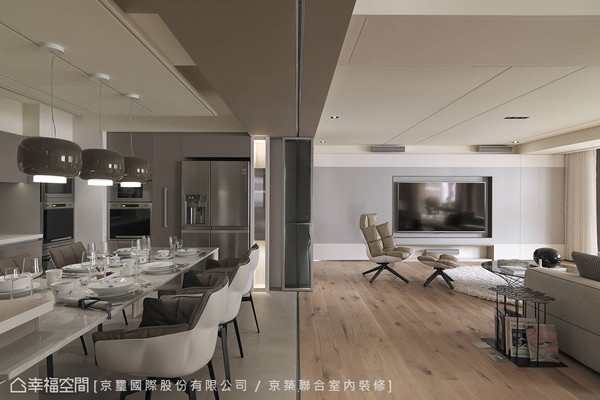 三大主軸共生！老屋變身氣質大宅。（圖／翻攝自幸福空間）