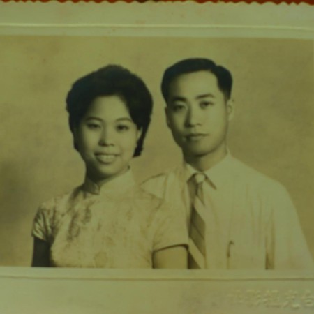 ▲▼李富城與夫人，攝於1963年。（圖／翻攝自李富城臉書）