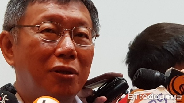 ▲▼柯文哲出席2019海峽兩岸都市交通研討會開幕式。（圖／記者呂佳賢攝）