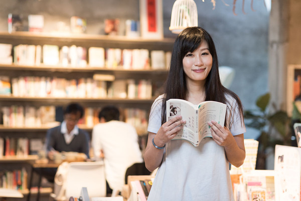 ▲▼青鳥書店創辦人蔡瑞珊曾宣告「不會放棄繼續開書店」 。（圖／青鳥書店提供）