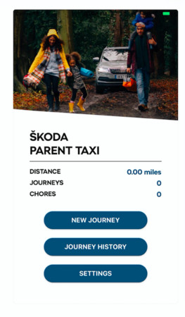▲Skoda Parent Taxi app。（圖／翻攝自Skoda）