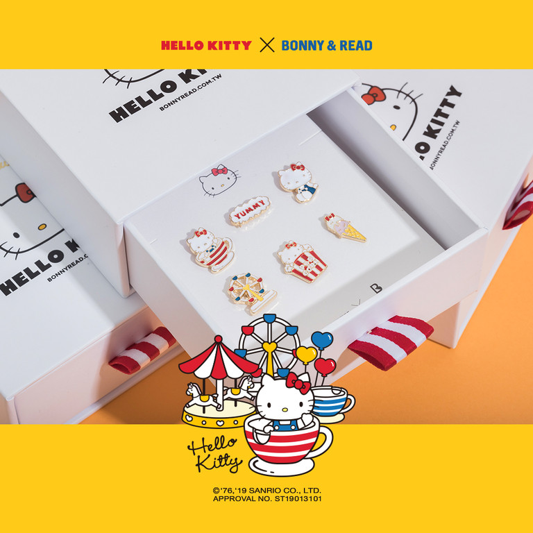 ▲BONNY＆READXHello Kitty。（圖／BONNY＆READ提供）