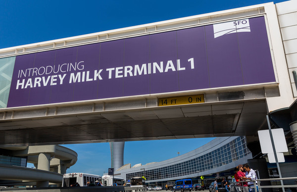 ▲▼舊金山機場全新「哈維‧米爾克第一航廈」啟用。（圖／舊金山機場提供）
