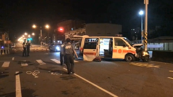 ▲▼宜蘭救護車1死3傷。（圖／東森新聞提供）