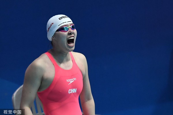 ▲世泳賽，傅園慧。（圖／CFP）