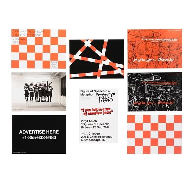 Off-White, Virgil Abloh x Simon Brown, &&& capsule FOS c/o MCA