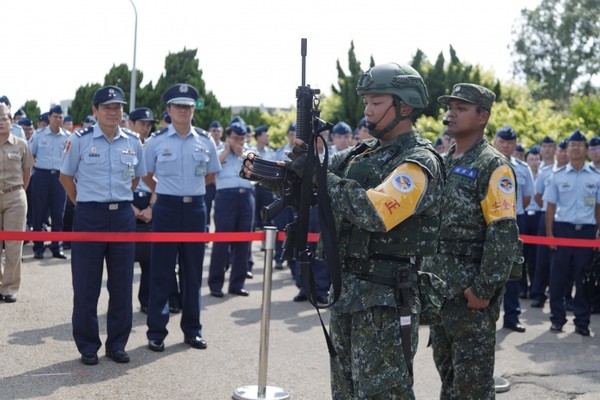 空軍內部管理示範觀摩　強化營區整體安全