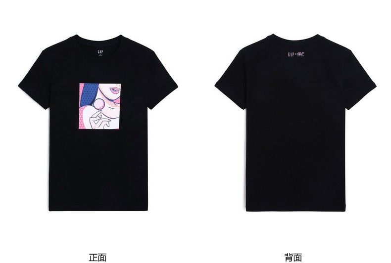 ▲Gap X Jolin音樂主題聯名系列T-Shirt。（圖／翻攝自Gap官網、UNIQLO官網）