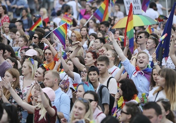 ▲▼同志大遊行,Gay Pride,The Equality Parade,LGBT,波蘭,華沙。（圖／達志影像／美聯社）