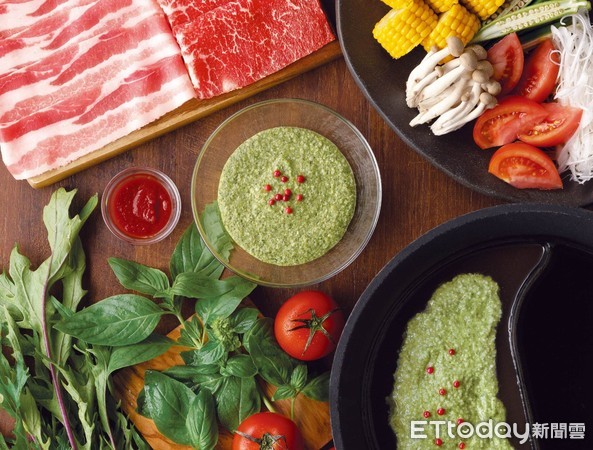 ▲温野菜新推三色日式養顏山藥泥　還贈送超萌膠原白熊。(圖／温野菜提供)