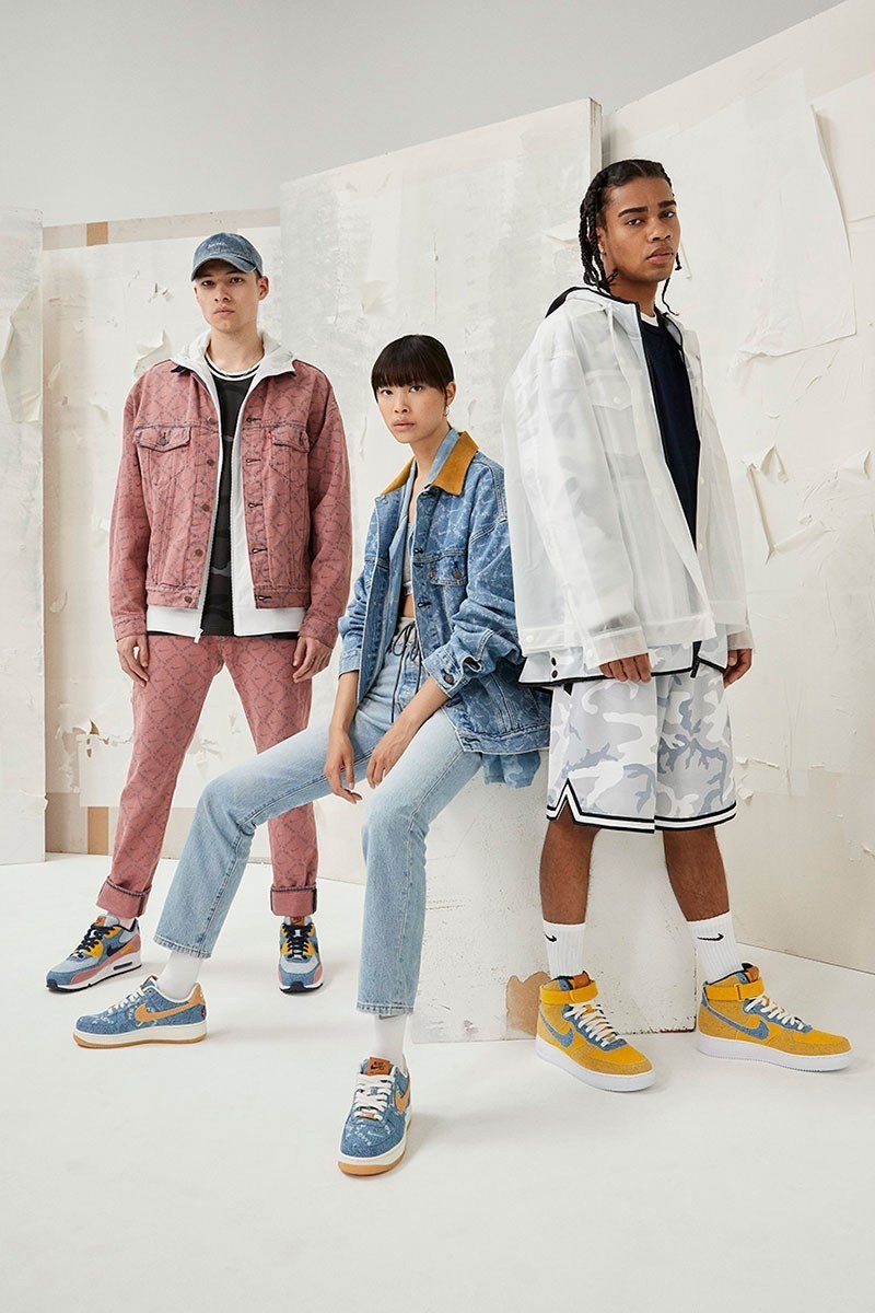 ▲Levi’s X Nike By You。（圖／翻攝自Highsnobiety官網、Sneakernews）