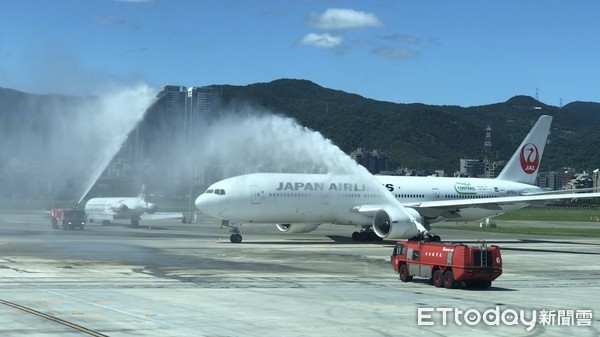 ▲▼日本航空台日航線首航60週年紀念儀式。（圖／記者賴文萱攝）