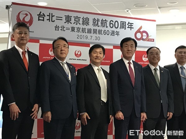 ▲▼日本航空台日航線首航60週年紀念儀式。（圖／記者賴文萱攝）