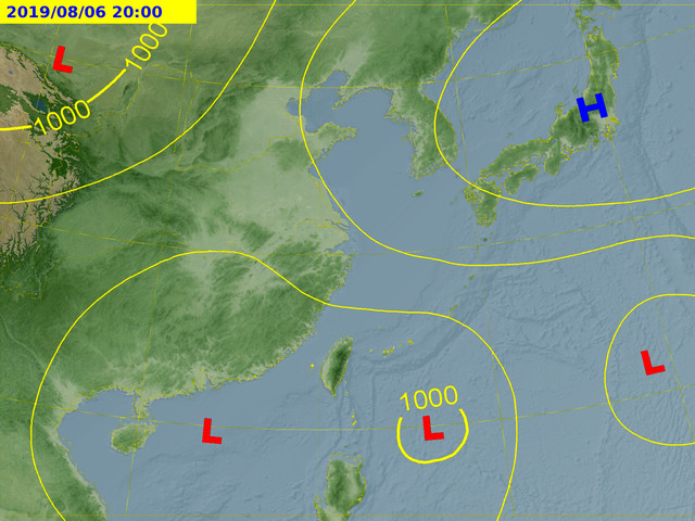 天氣圖。（圖／氣象局）