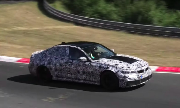 ▲新BMW M3紐伯林測試影片、確認M3／M4將有手排車型。（圖／翻攝自Youtube／Carspotter Jeroen）