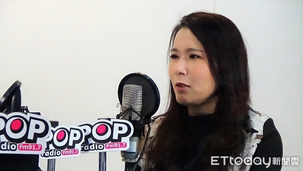 ▲▼劉宥彤POP radio電台專訪。（圖／記者徐斌慎攝）
