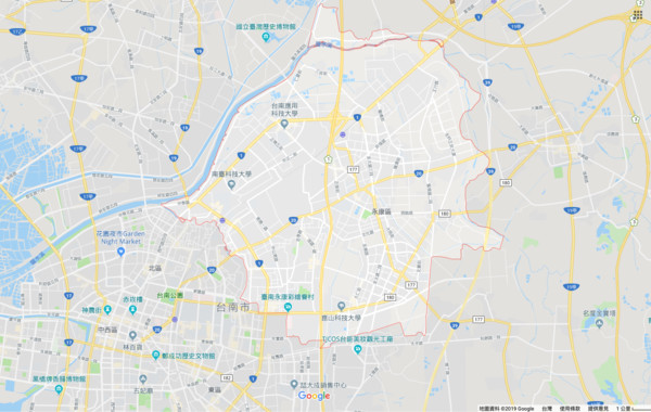 ▲▼ 台南7月房市。（圖／翻攝GoogleMap）