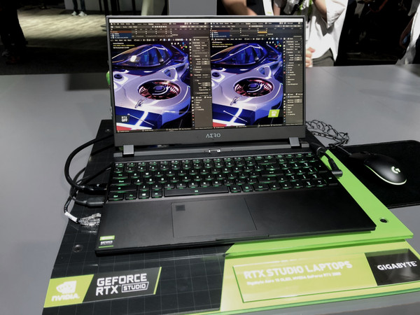 ▲技嘉聯手NVIDIA在CG動畫大展　推全新創作者筆電AERO 15 OLED。（圖／技嘉提供）