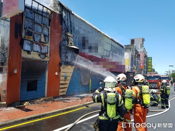 ▲▼ 桃園火警 。（圖／記者沈繼昌翻攝）