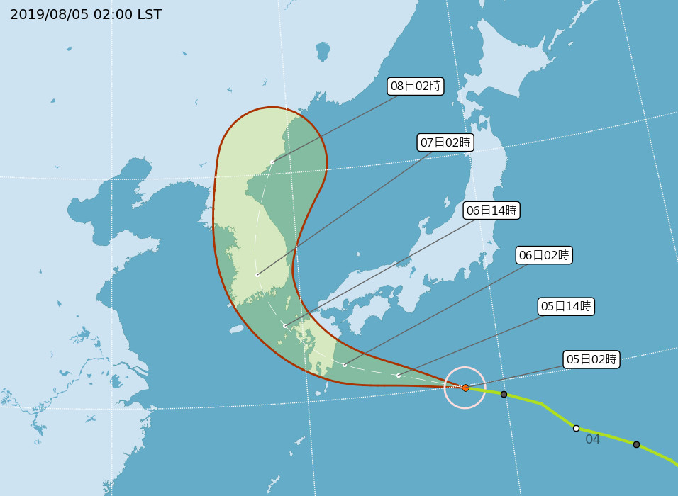 天氣圖。（圖／氣象局） 