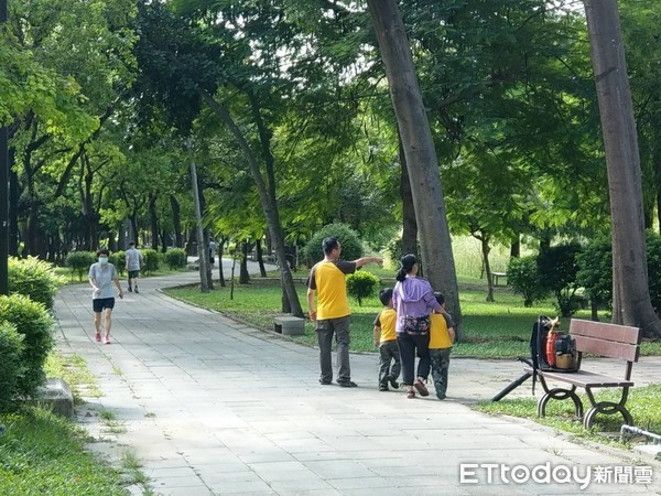 ▲台南市巴克禮公園因登革熱防治封園二週，8月5日重新開園迎接市民朋友。（圖／記者林悅翻攝，下同）