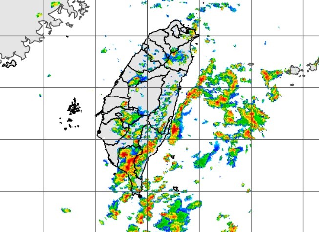 ▲▼大雨特報。（圖／中央氣象局）