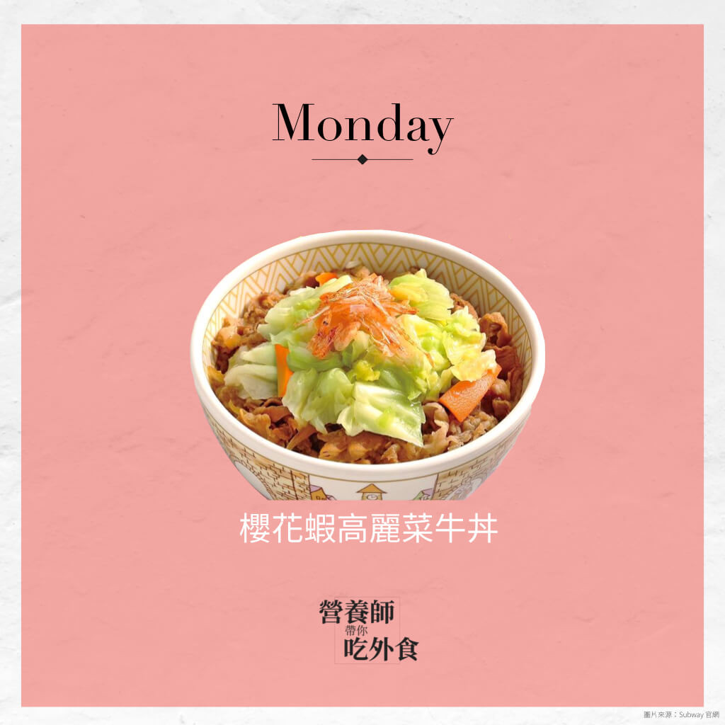 ▲▼減脂工作餐｜すき家篇。（圖／營養師帶你吃外食）