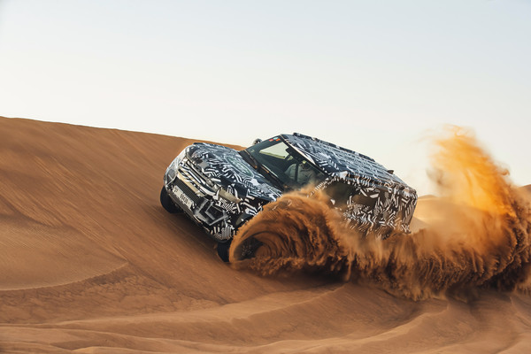 ▲Land Rover新一代Defender沙漠測試。（圖／Land Rover）