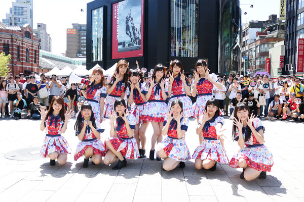 ▲▼ AKB48 Team TP舉辦快閃活動。（圖／好言娛樂提供）