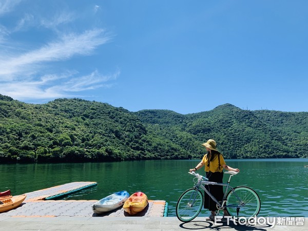 ▲▼花蓮鯉魚潭，鯉魚潭環湖自行車道，花蓮旅遊，花東旅遊。（圖／記者蔡玟君攝）