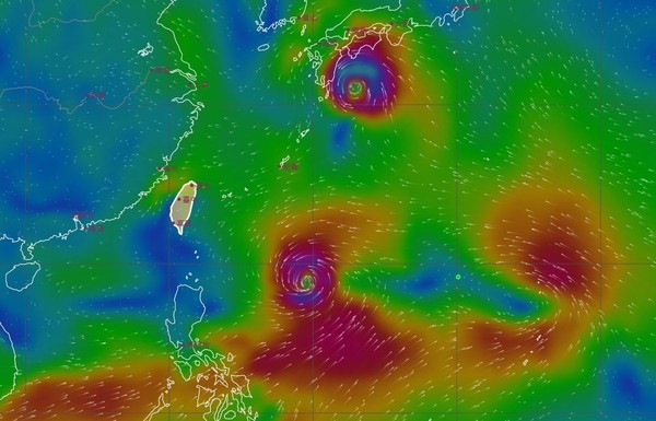 ▲▼利奇馬將轉中颱逼近　最新路徑曝光：中心恐擦過台灣東北。（圖／中央氣象局）