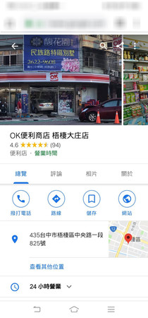 ▲▼台中超商爆紅。（圖／翻攝Google map）