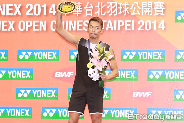 ▲▼ 2014年台北羽球公開賽冠軍-林丹（圖／記者黃克翔攝）