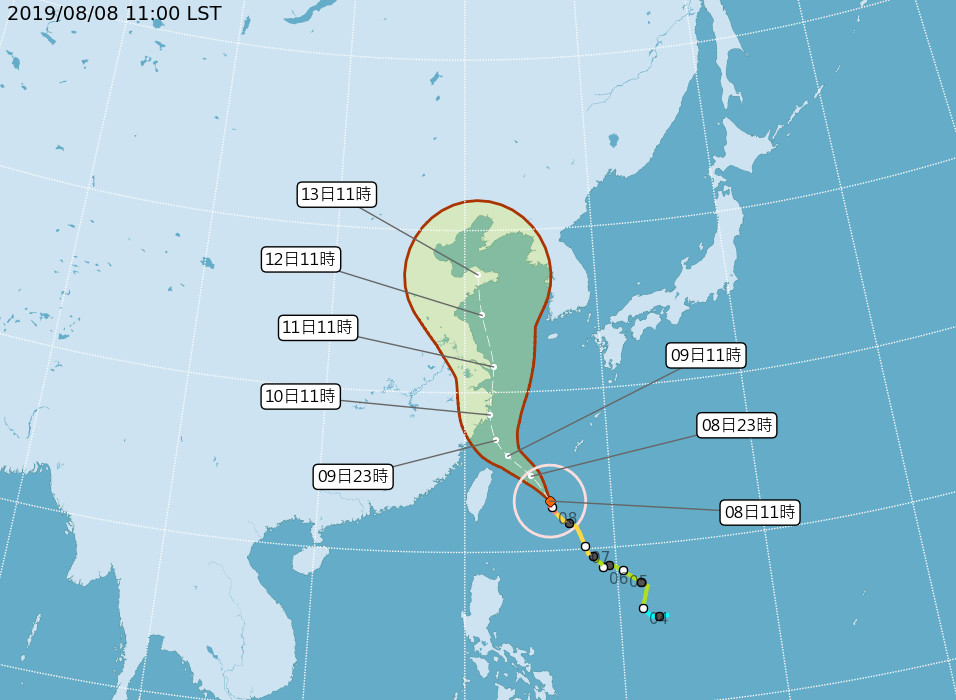 天氣圖。（圖／氣象局）