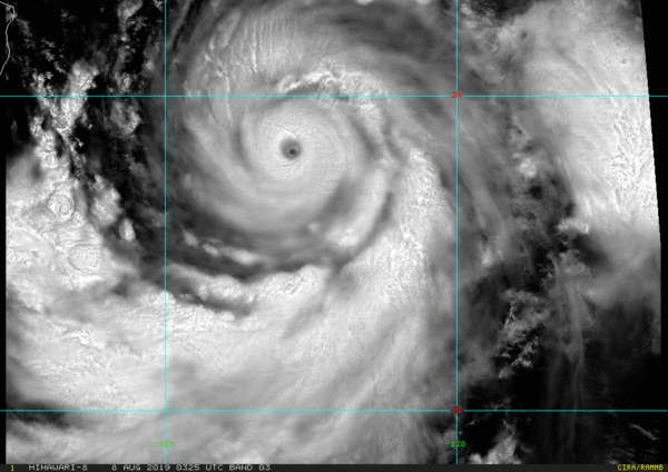 ▲▼利奇馬颱風，日本向日葵衛星的觀測。（圖／取自RAMMB）