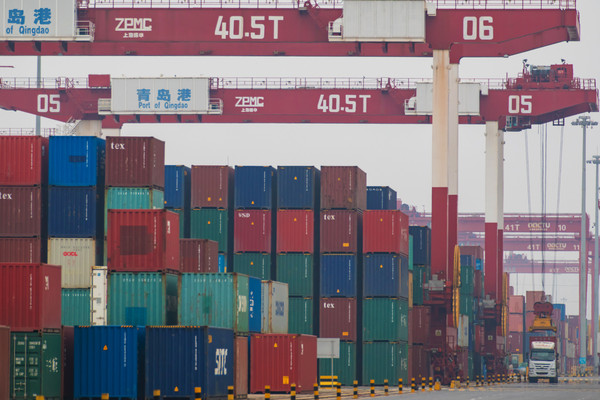 ▲中國大陸周四（８日）公佈的貿易數據優於市場預期。（圖／路透）