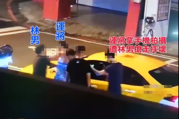 ▲▼台南酒駕男毆打計程車司機。（圖／東森新聞）