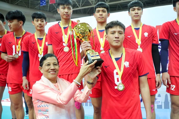 ▲▼ 中華男排獲得亞洲U23男排冠軍            。（圖／取自AVC）