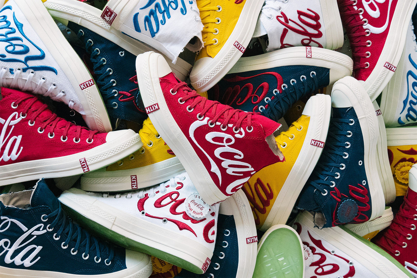 ▲KITH X COCA-COLA X CONVERSE。（圖／翻攝自IG@kith）