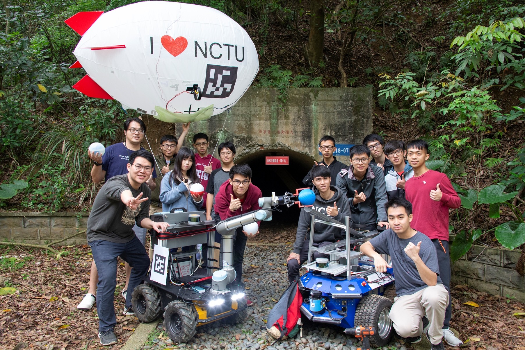 ▲▼ 台灣首度出賽 交通大學團隊挑戰美國國防部DARPA地下機器人競賽    。（圖／交通大學提供）