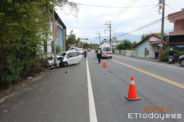 ▲▼花蓮玉里193縣道死亡車禍。（圖／記者王兆麟翻攝）